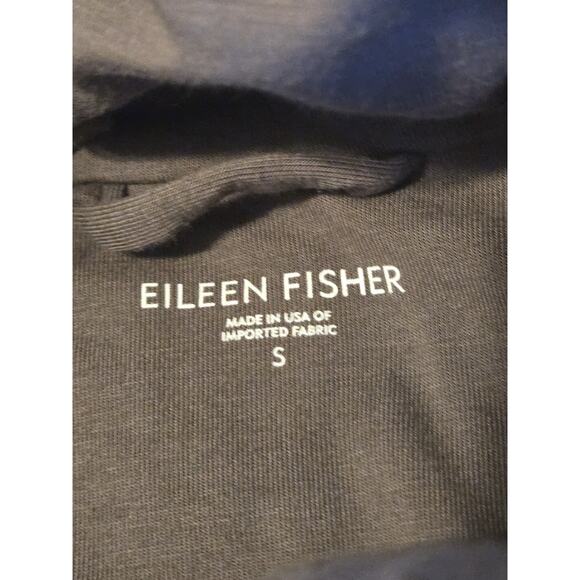 Eileen Fisher Organic Cotton Full Zip Sweatshirt Jacket Sz S M Travel Outdoor - Picture 6 of 8